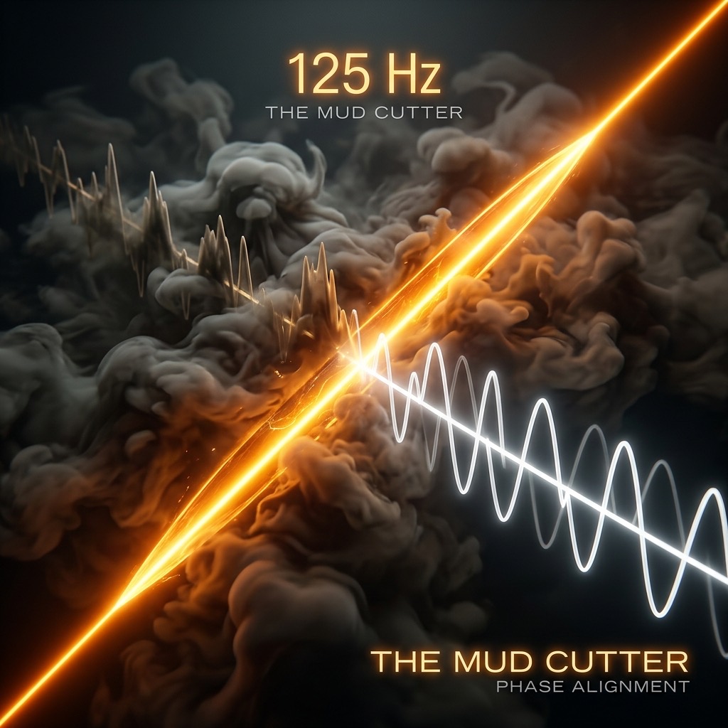 125 Hz Test Tones frequency visualization