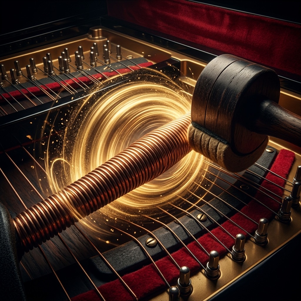 220 Hz Musical Notes frequency visualization