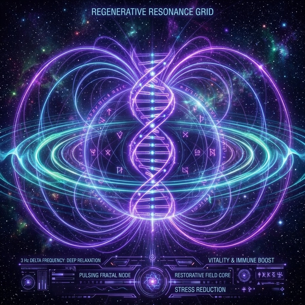 3 Hz Brainwaves frequency visualization
