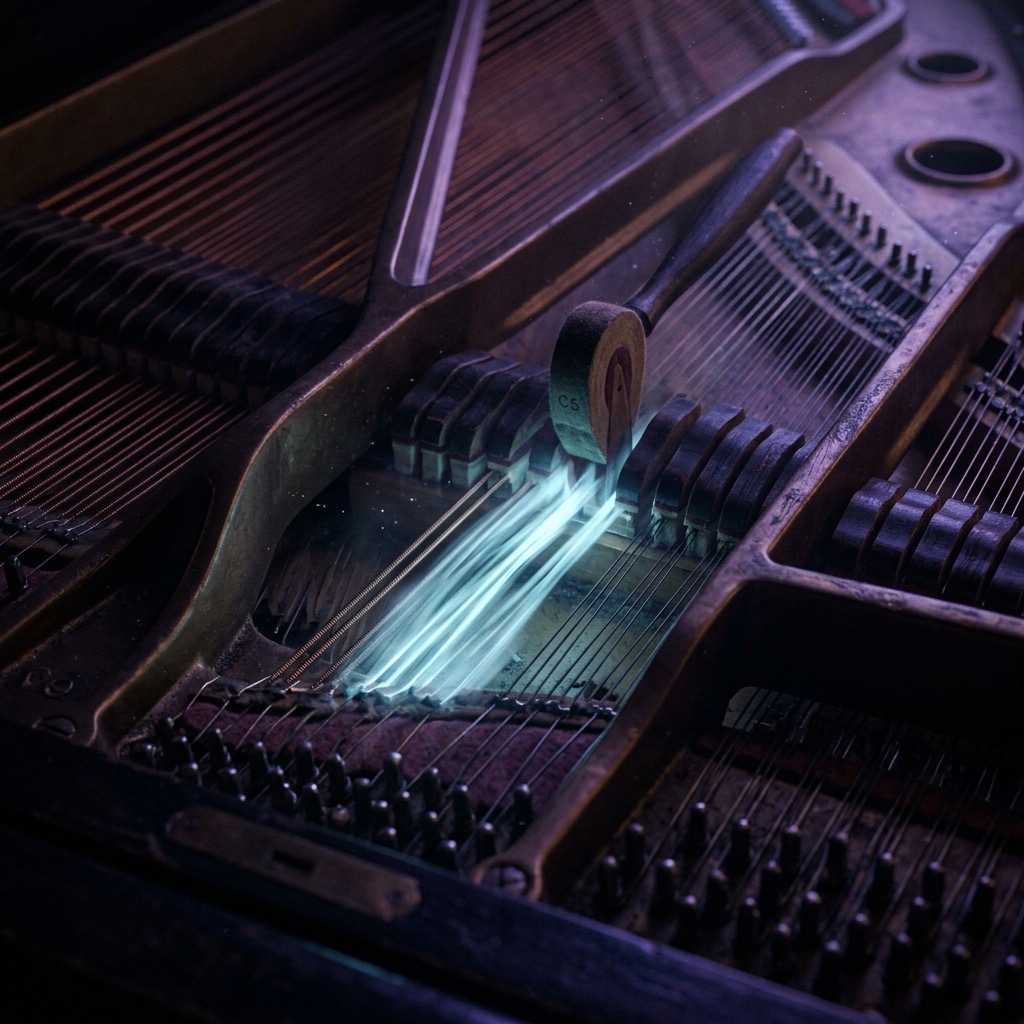 512 Hz Musical Notes frequency visualization