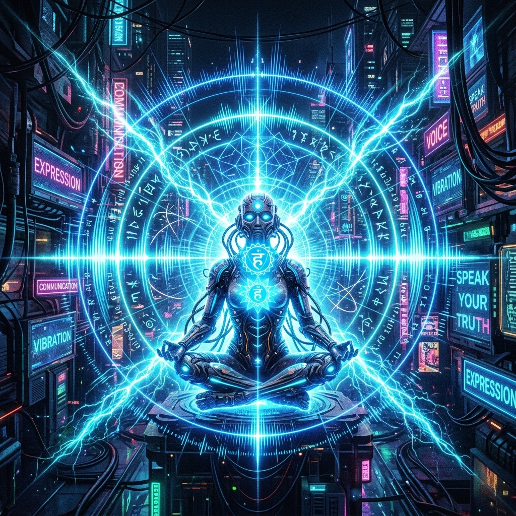 741 Hz Healing frequency visualization