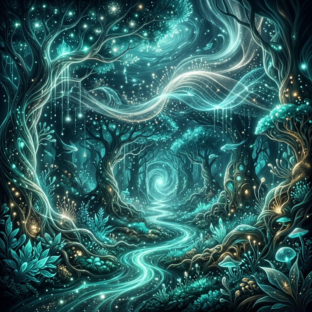 7 Hz Brainwaves frequency visualization